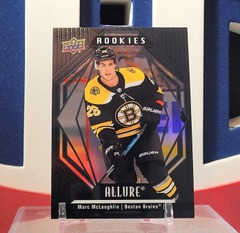 Marc McLaughlin 2022-23 - Black Rainbow Rookies #104 Allure Upper Deck